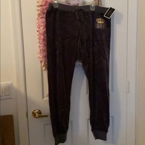 NEW Juicy Couture Dark Grey Slim comfy pants